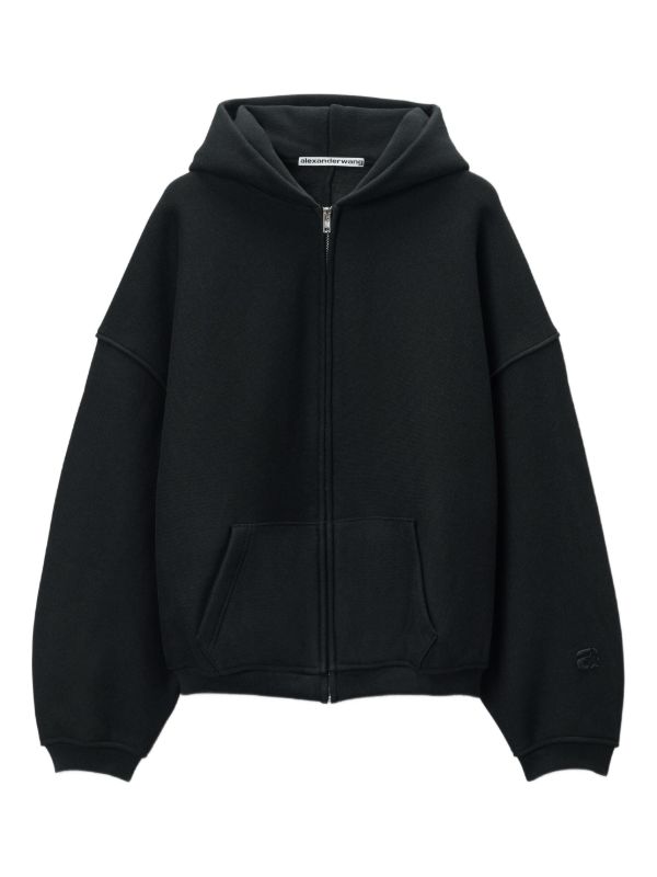 hoodie zippé